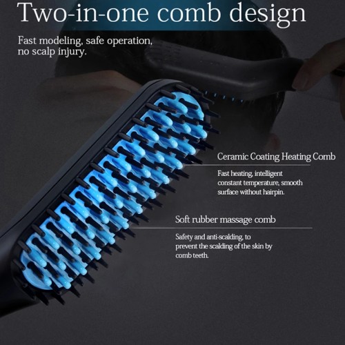 Men's Beard Straightening Brush