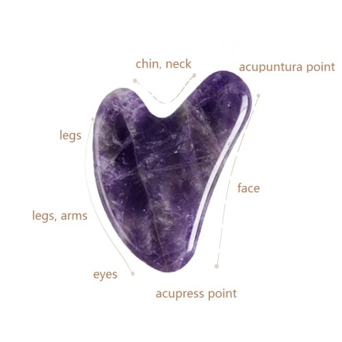 Gua Sha (Amethyst)